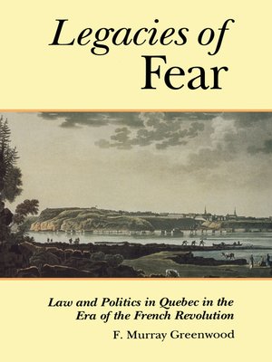 cover image of The Legacies of Fear